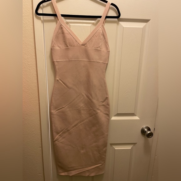 NWT meilun bodycon dress light pink - Picture 3 of 8